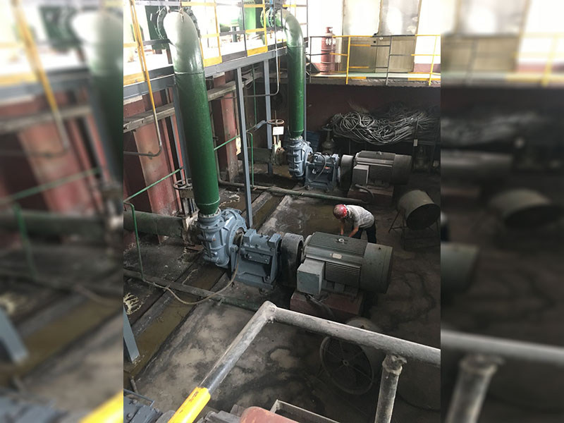 鋼(gang)廠使用現(xiàn)場實例